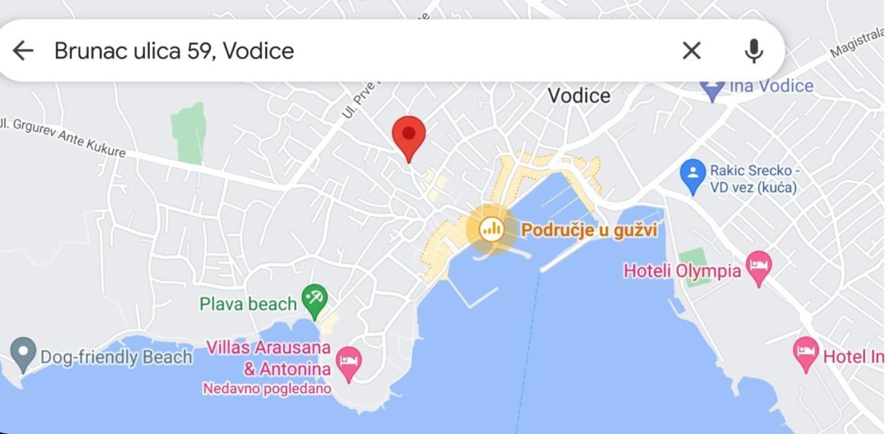 Villa Perlica Vodice Esterno foto